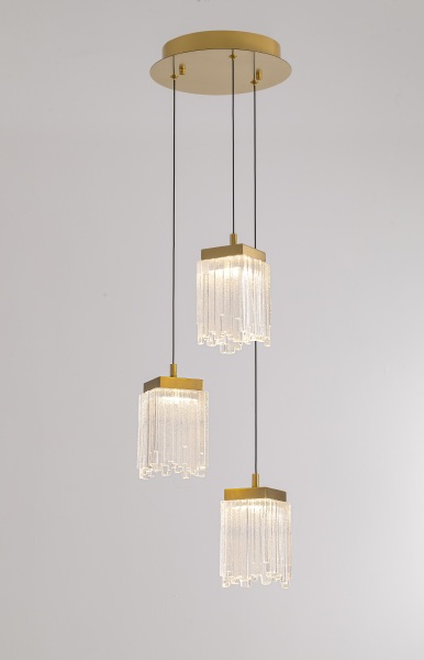 Светильник подвесной MD25020403 MD25020403-3A2 satin gold