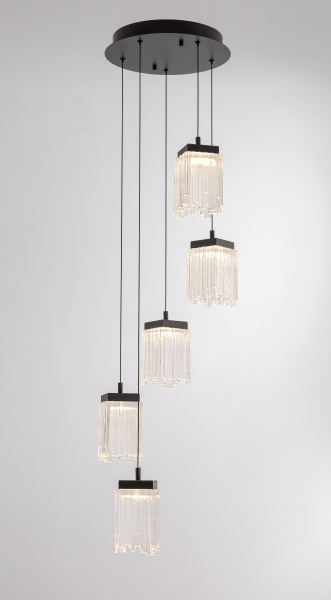 Светильник подвесной MD25020403 MD25020403-5A1 matt black