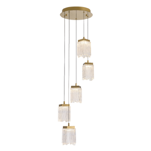 Светильник подвесной MD25020403 MD25020403-5A2 satin gold