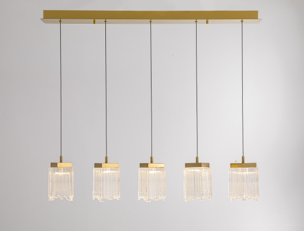Светильник подвесной MD25020403 MD25020403-5B2 satin gold