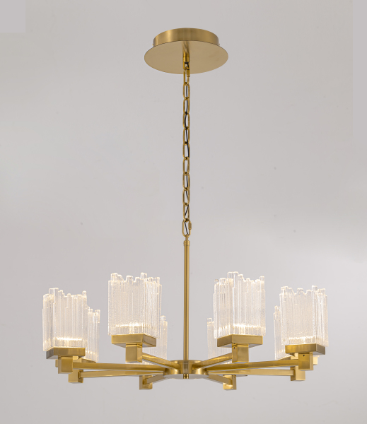 Подвесная люстра MD25020403 MD25020403-8A2 satin gold