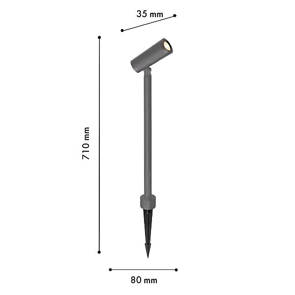 Грунтовый светильник Micron 4810-1T