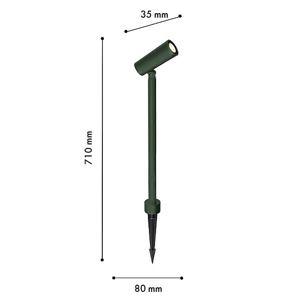 Грунтовый светильник Micron 4811-1T