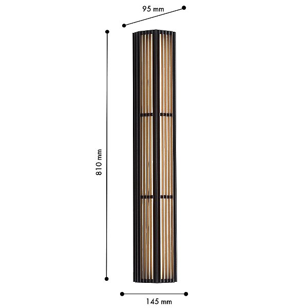 Уличный настенный светильник Trellis 4824-3W