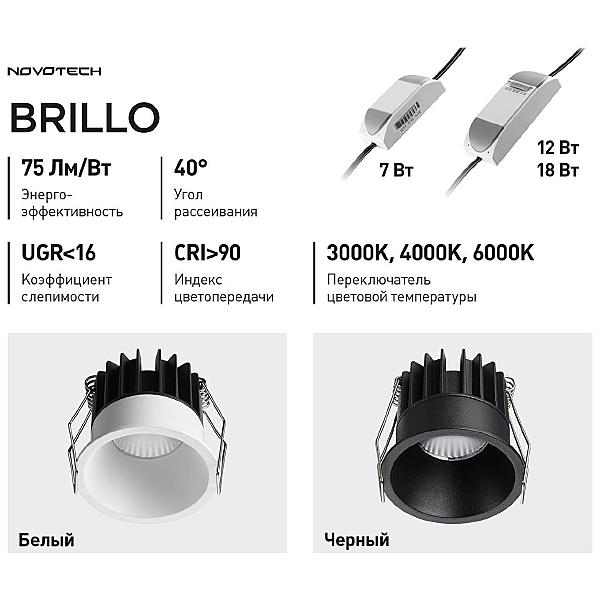 Встраиваемый светильник Brillo 359861