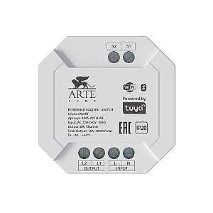 Релейный модуль Arte Lamp Smart A90S-02CH-WF