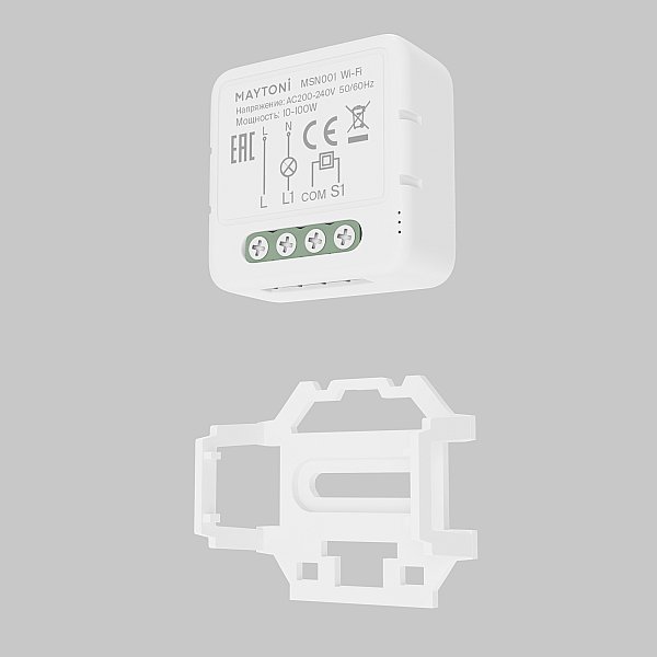 Wi-Fi выключатель одноканальный (без нуля) Maytoni Wi-Fi Модуль MSN001