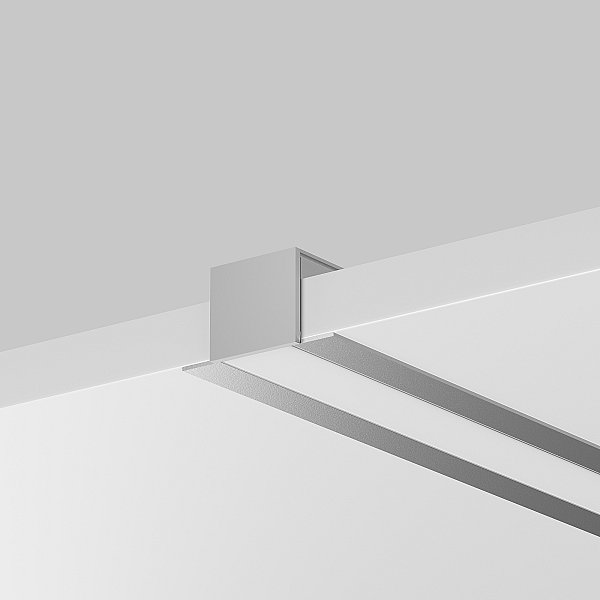 Заглушка для профиля Maytoni Встраиваемый с накладным фланцем профиль 642001