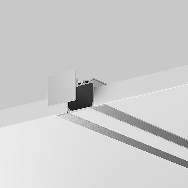 Заглушка для профиля Maytoni Встраиваемый с накладным фланцем профиль 642001