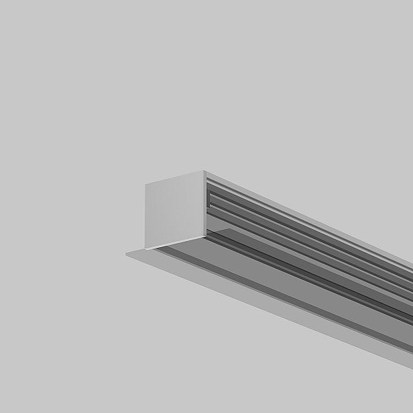 Заглушка для профиля Maytoni Встраиваемый с накладным фланцем профиль 642001