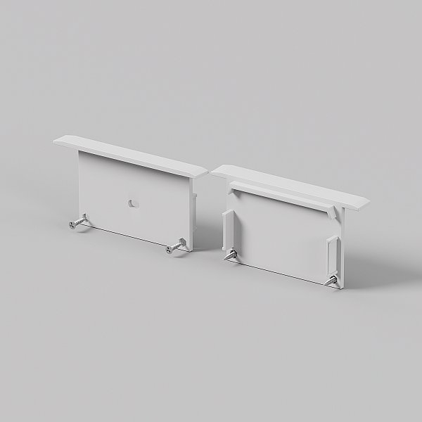 Заглушка для профиля Maytoni Встраиваемый с накладным фланцем профиль 642003