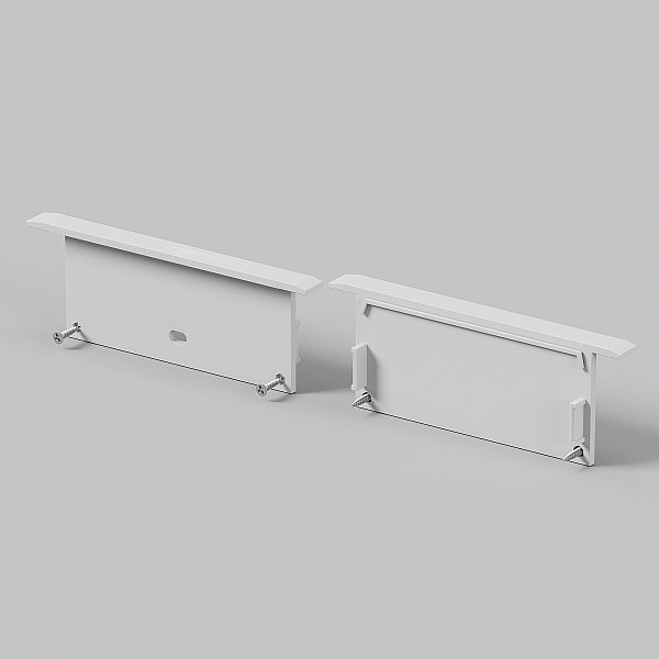 Заглушка для профиля Maytoni Встраиваемый с накладным фланцем профиль 642005