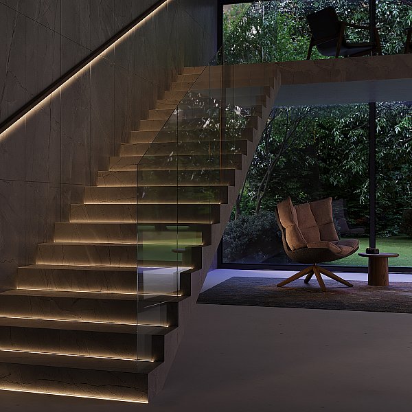 Заглушка для профиля Maytoni Встраиваемый в пол профиль 642009