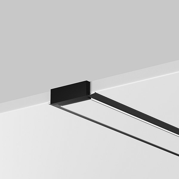 Комплект заглушек (для профиля 22х06) 10 шт., Maytoni Встраиваемый с накладным фланцем профиль 642012