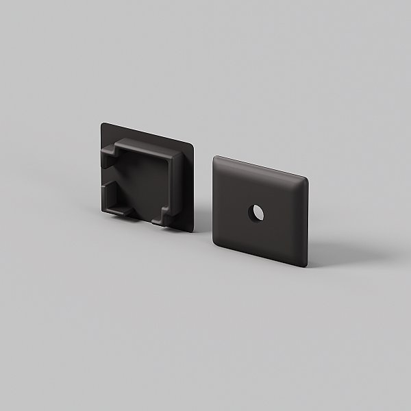 Комплект заглушек (для профиля 16х16) 2 шт., Maytoni Накладной профиль 642030