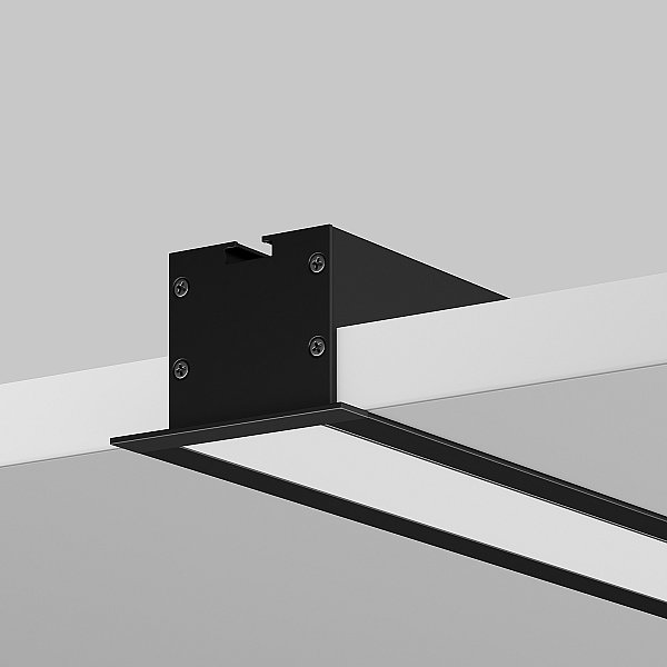 Комплект заглушек (для профиля 50х35) 2 шт., Maytoni Встраиваемый с накладным фланцем профиль 642035