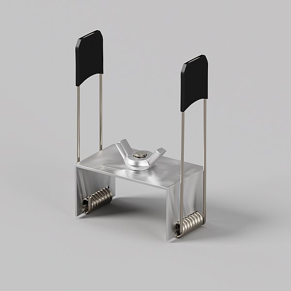 Комплект креплений (для профиля 50×35) 4 шт., Maytoni Встраиваемый с накладным фланцем профиль 642036