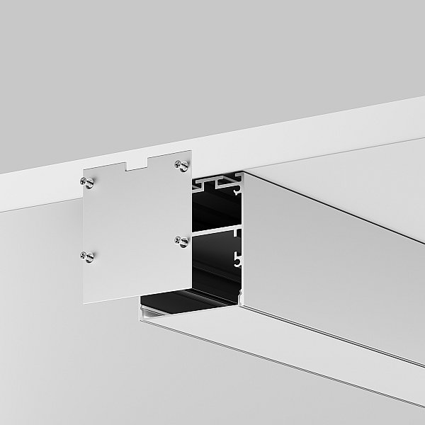 Комплект заглушек (для профиля 50х50) 2 шт., Maytoni Накладной-подвесной профиль 642046