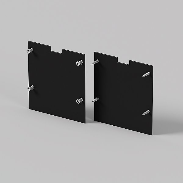 Комплект заглушек (для профиля 50х50) 2 шт., Maytoni Накладной-подвесной профиль 642047