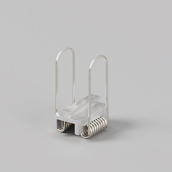 Комплект креплений (для профиля 22×22) 4 шт., Maytoni Встраиваемый с накладным фланцем профиль 642052