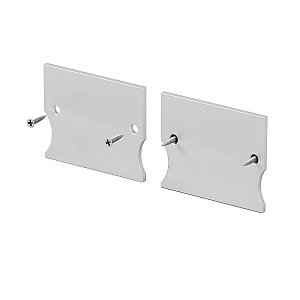 Комплект заглушек (для профиля 41х51) 2 шт., Maytoni Встраиваемый со скрытым фланцем профиль 642057