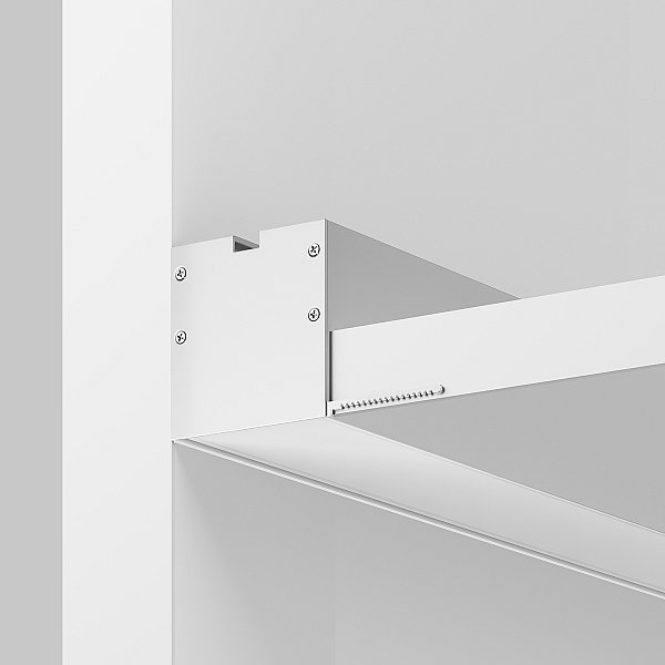 Комплект заглушек (для профиля 59х59) 2 шт., Maytoni Встраиваемый со скрытым фланцем профиль 642058