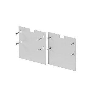 Комплект заглушек (для профиля 59х59) 2 шт., Maytoni Встраиваемый со скрытым фланцем профиль 642058