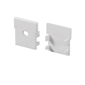 Комплект заглушек (для профиля 26х26) 2 шт., Maytoni Встраиваемый в пол профиль 642060