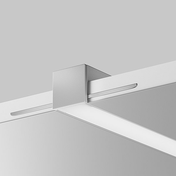 Комплект заглушек (для профиля 53х13) 10 шт., Maytoni Встраиваемый со скрытым фланцем профиль 642067