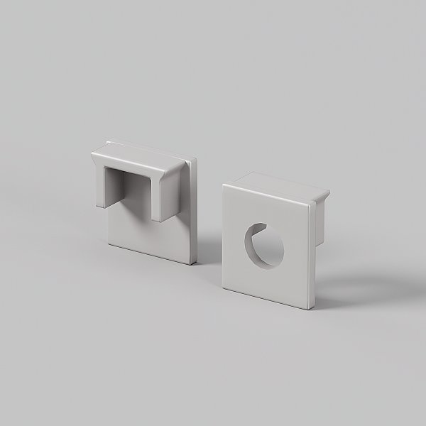 Комплект заглушек (для профиля 53х13) 10 шт., Maytoni Встраиваемый со скрытым фланцем профиль 642067