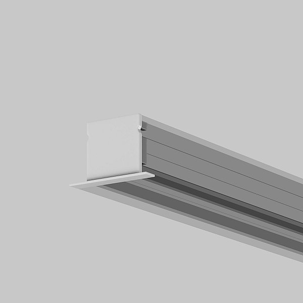 Комплект заглушек (для профиля 27х20) 2 шт., Maytoni Встраиваемый с накладным фланцем профиль 642070