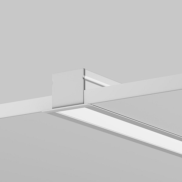 Комплект заглушек (для профиля 27х20) 2 шт., Maytoni Встраиваемый с накладным фланцем профиль 642070