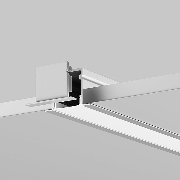 Комплект заглушек (для профиля 27х20) 2 шт., Maytoni Встраиваемый с накладным фланцем профиль 642070