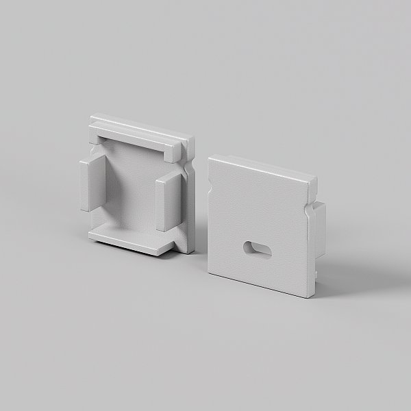 Комплект заглушек (для профиля 20х20) 2 шт., Maytoni Накладной профиль 642072