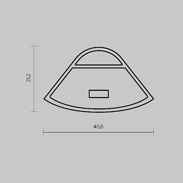 Комплект заглушек (для профиля 30х30) 2 шт., Maytoni Накладной профиль 642073