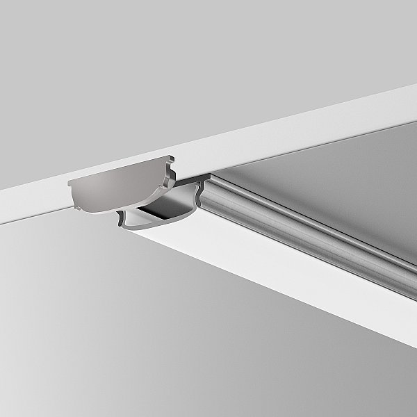 Комплект заглушек (для профиля 18х06) 2 шт., Maytoni Накладной профиль 642075