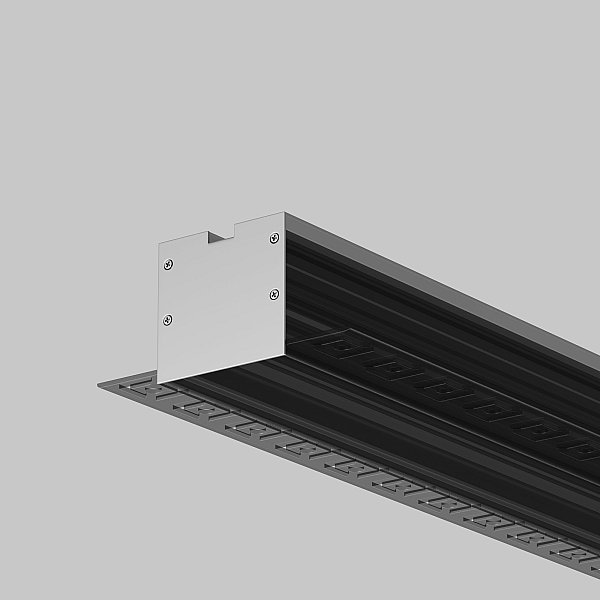 Комплект заглушек (для профиля 72х36) 2 шт., Maytoni Встраиваемый со скрытым фланцем профиль 642083