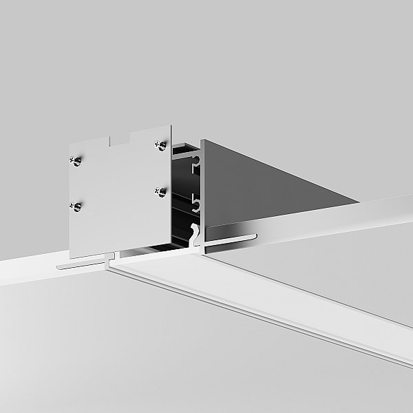 Комплект заглушек (для профиля 72х36) 2 шт., Maytoni Встраиваемый со скрытым фланцем профиль 642083