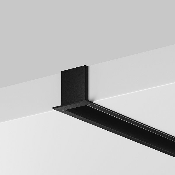 Комплект заглушек (для профиля 22×22) 2 шт Maytoni Встраиваемый с накладным фланцем профиль 642051