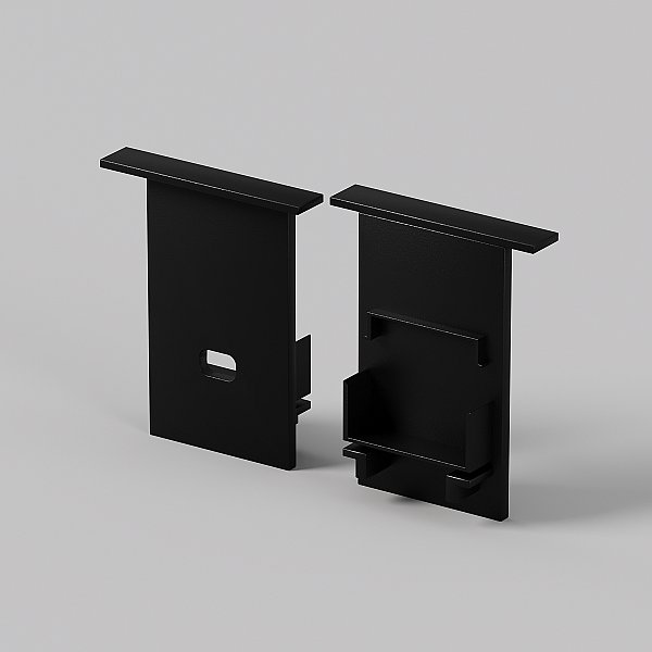 Комплект заглушек (для профиля 35×42) 2 шт Maytoni Встраиваемый с накладным фланцем профиль 642054