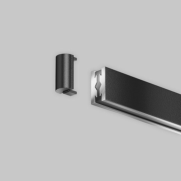 Заглушка торцевая для шинопровода Flarity  Accessories for tracks Flarity Maytoni TRA154EC-B