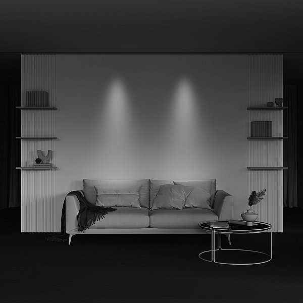 Трековый светильник Points Maytoni TR031-2-6W3K-B