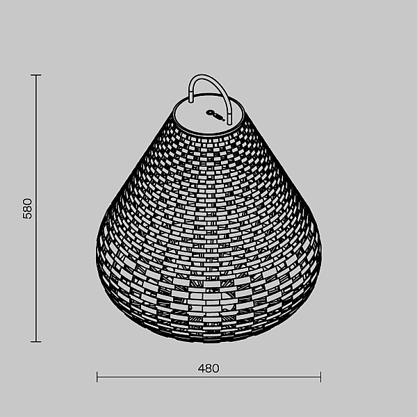 Наземный фонарь Plet Maytoni O530FL-L5B3K1