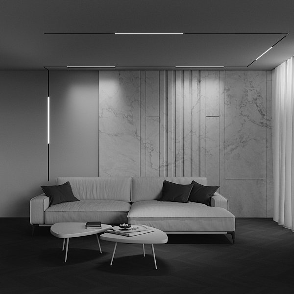 Трековый светильник Basis Maytoni TR240-2-18W4K-B