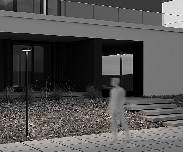 Наземный фонарь Nail Maytoni O529FL-L30B3K