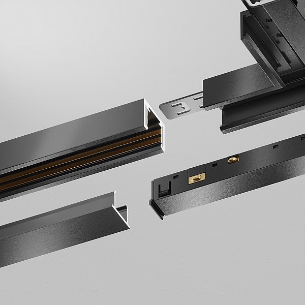 Декоративная накладка Exility X  Accessories for tracks Exility X Maytoni TRA239DC-1B