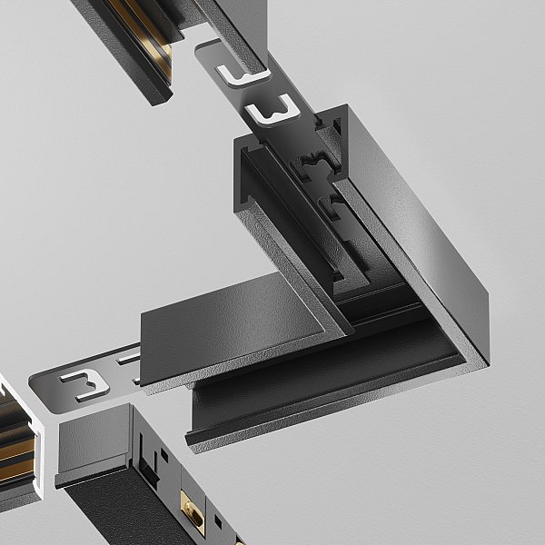 Коннектор Accessories for tracks Exility X Maytoni TRA239CL-41B