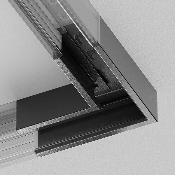 Коннектор Accessories for tracks Exility X Maytoni TRA239CL-41B