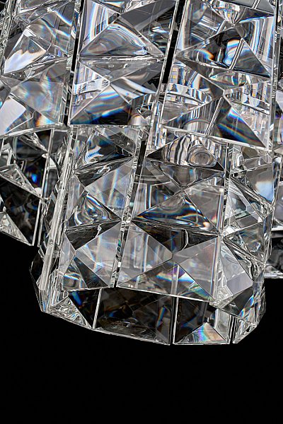 Подвесная люстра LEON Cristal LE3003/600 CH