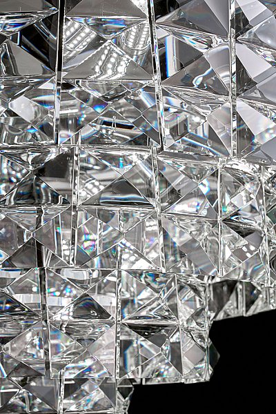 Подвесная люстра LEON Cristal LE3003/600 CH